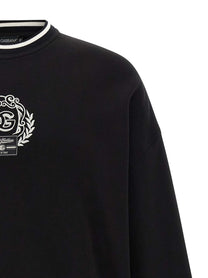 DOLCE &amp; GABBANA - DOLCE &amp; GABBANA - Logo embroidery sweatshirt - Men’s Sweatshirts