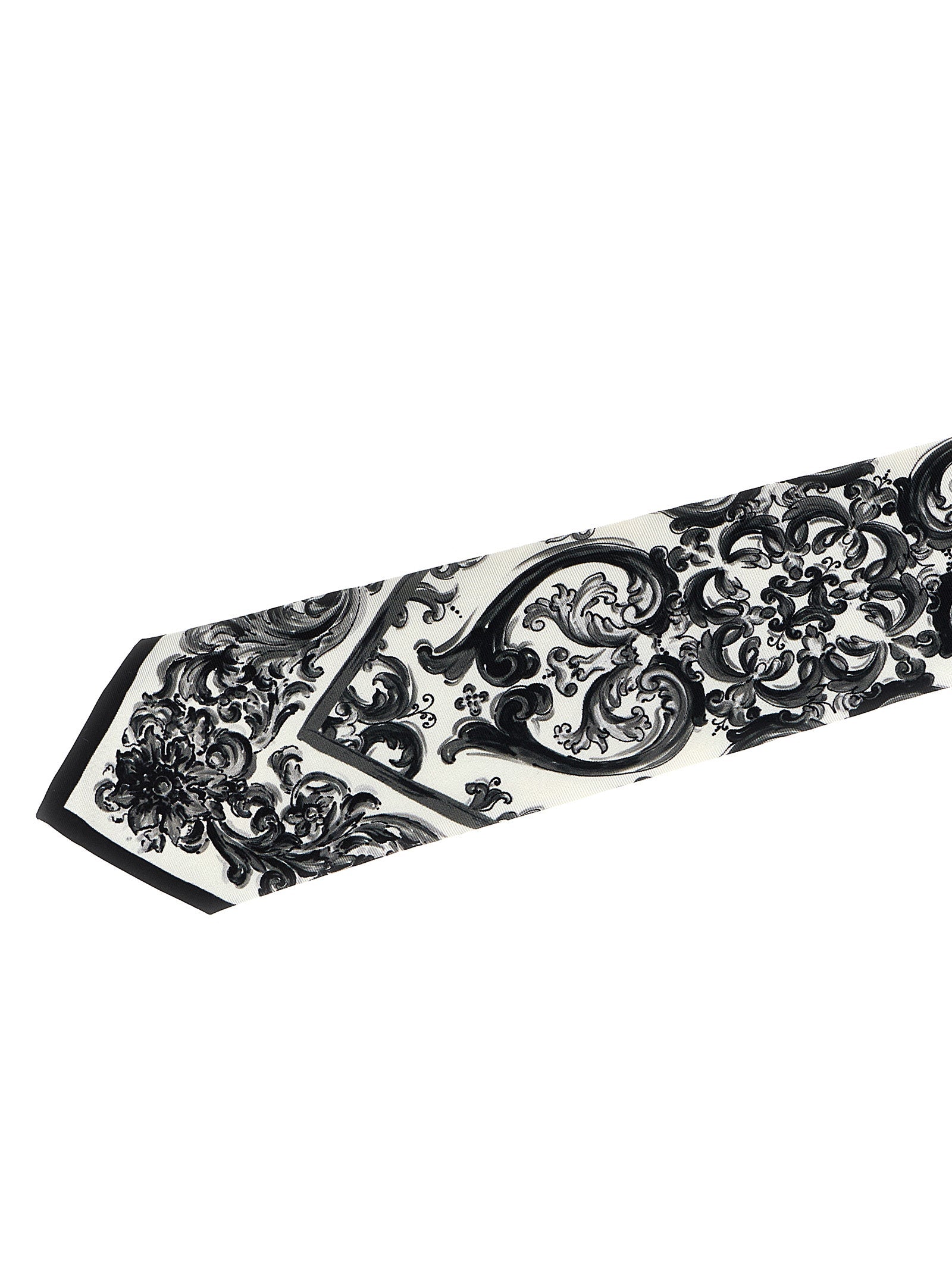 DOLCE &amp; GABBANA - DOLCE &amp; GABBANA - ’Maiolica’ print tie - Men’s Accessories