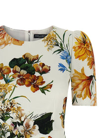 DOLCE &amp; GABBANA - DOLCE &amp; GABBANA - Flower dress - Women’s Clothing