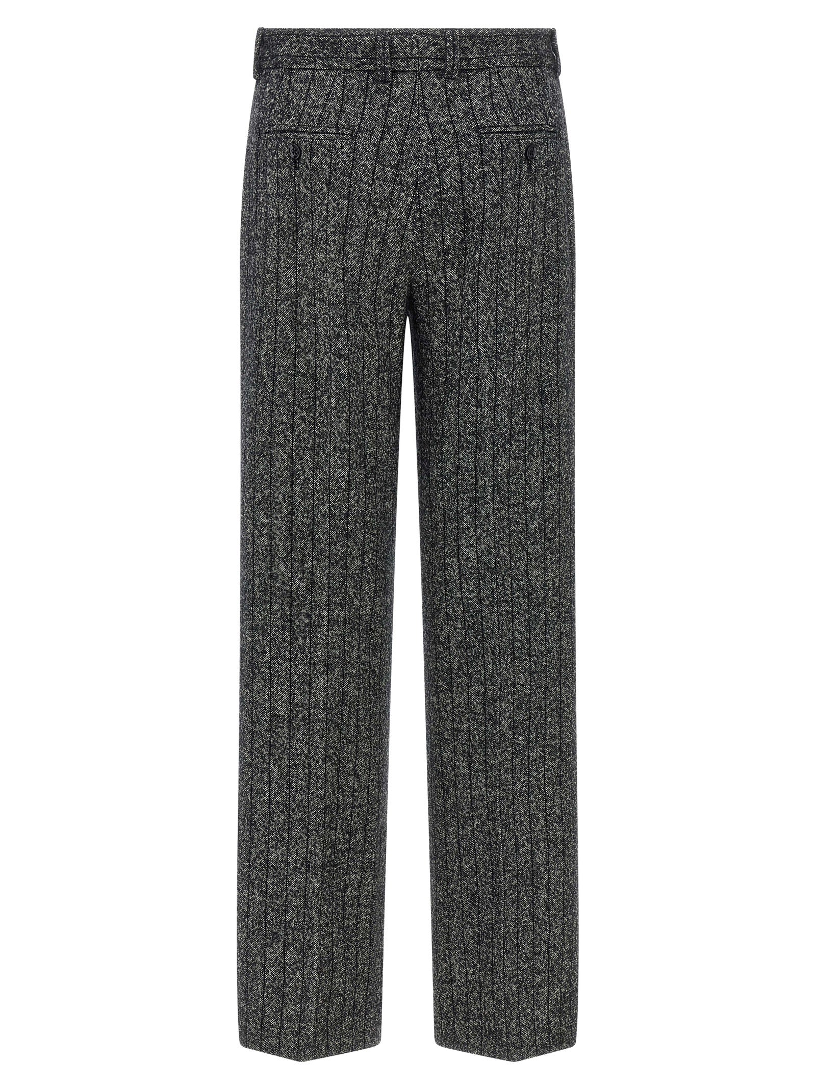 DOLCE &amp; GABBANA - DOLCE &amp; GABBANA - Striped wool pants - Women’s Pants