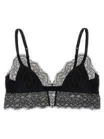 DOLCE &amp; GABBANA - DOLCE &amp; GABBANA - Lace satin bra - Women’s Clothing