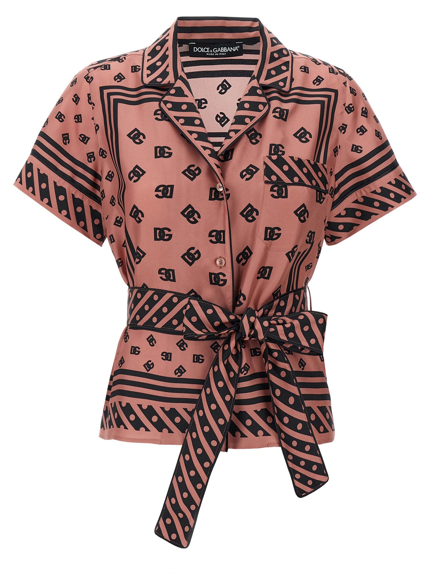 DOLCE &amp; GABBANA - DOLCE &amp; GABBANA - Silk shirt - Women’s Tops