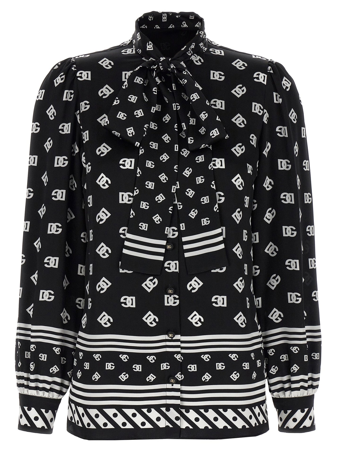 DOLCE &amp; GABBANA - DOLCE &amp; GABBANA - Silk shirt - Women’s Tops