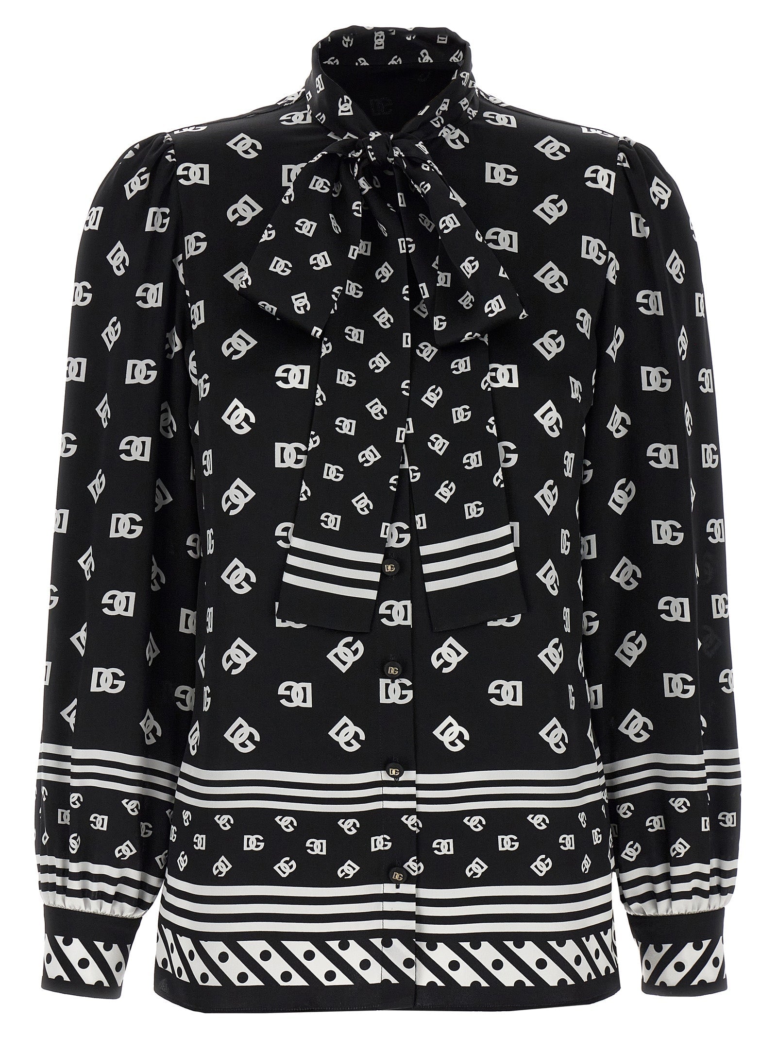 DOLCE &amp; GABBANA - DOLCE &amp; GABBANA - Silk shirt - Women’s Tops