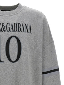 DOLCE &amp; GABBANA - DOLCE &amp; GABBANA - ’10’ sweatshirt - Men’s Sweatshirts
