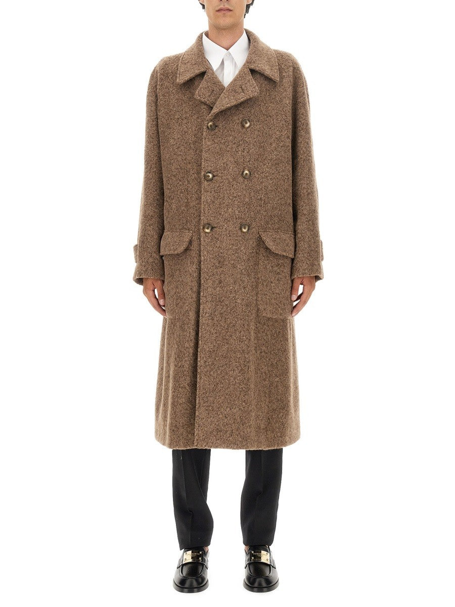 Dolce & Gabbana - Double Breasted Coat - Men’s Outerwear