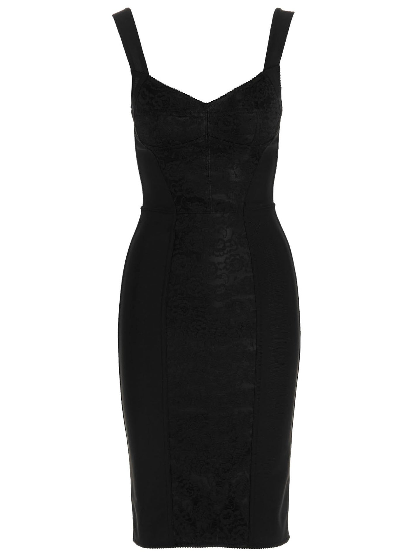 DOLCE &amp; GABBANA - DOLCE &amp; GABBANA - Midi corsetry dress - Women’s Clothing