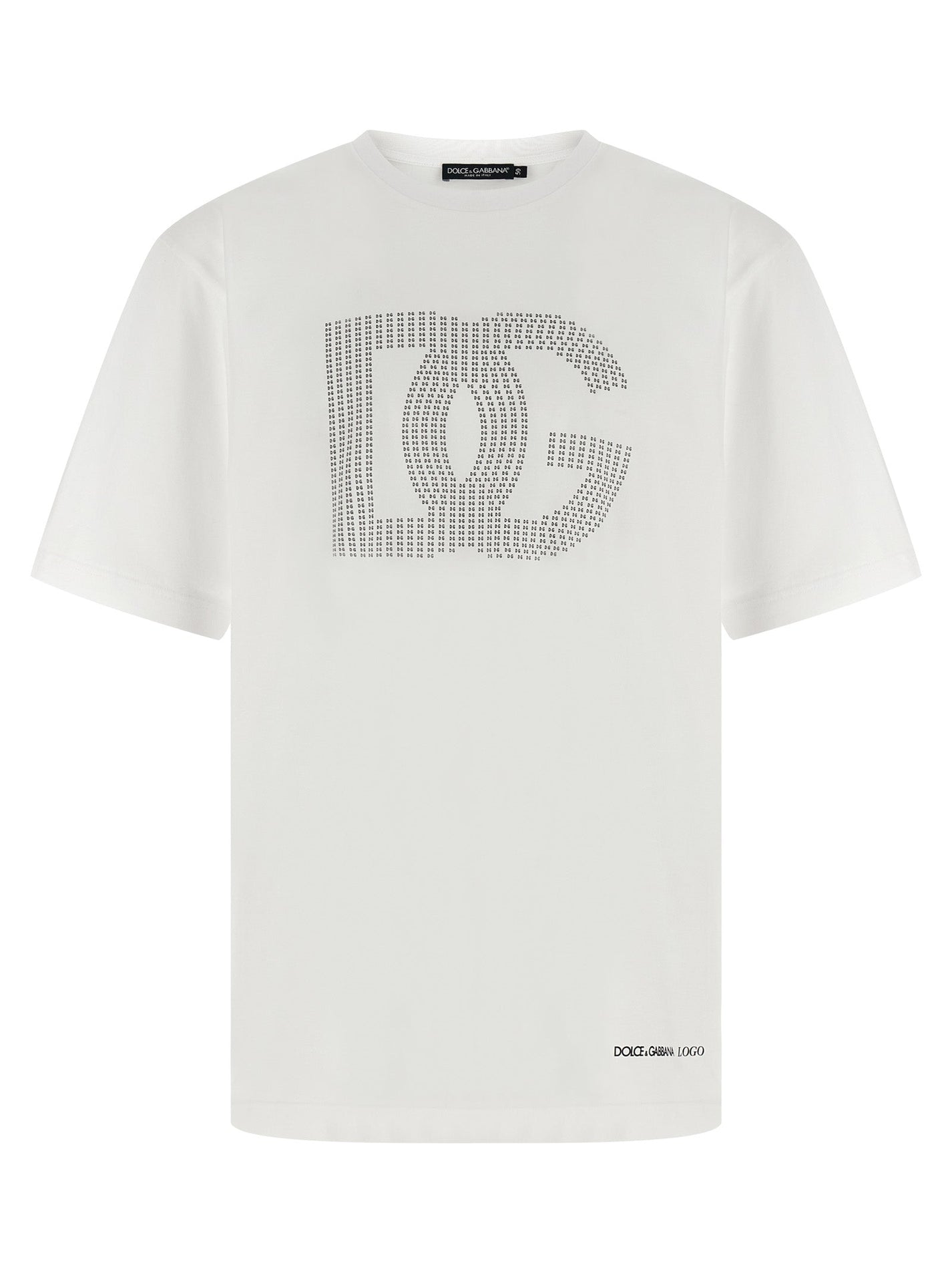 DOLCE &amp; GABBANA - DOLCE &amp; GABBANA - Logo T-shirt - Men’s Tops