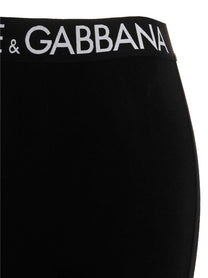 DOLCE &amp; GABBANA - DOLCE &amp; GABBANA - Logo leggings - Women’s Bottoms