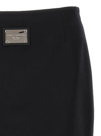 DOLCE &amp; GABBANA - DOLCE &amp; GABBANA - Skirt from the ‘Black Sicily’ collection - Women’s Bottoms