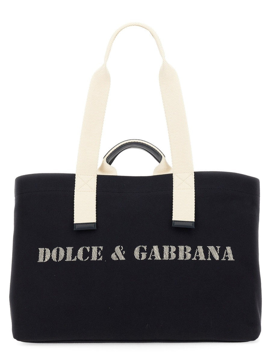 Dolce & Gabbana - Shopping Bag With Logo - Men’s Bags