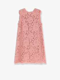 Dolce &amp; Gabbana - Dolce &amp; Gabbana A Line Dg Floral Lace Dress - Women’s Clothing