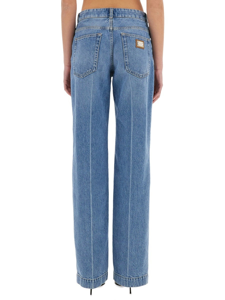 Dolce &amp; Gabbana - ’Loose’ Denim Jeans - Home-&gt;Woman-&gt;Clothing-&gt;Trousers