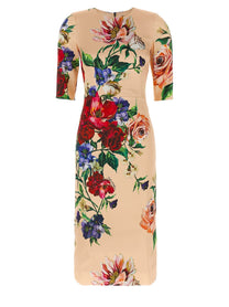 DOLCE &amp; GABBANA - DOLCE &amp; GABBANA - Floral dress - Women’s Clothing