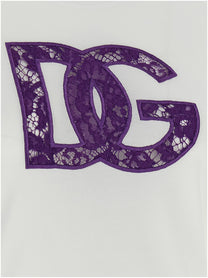 DOLCE &amp; GABBANA - DOLCE &amp; GABBANA - Lace T-shirt - Women’s Tops