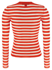 DOLCE &amp; GABBANA - DOLCE &amp; GABBANA - Striped viscose cardigan - Women’s Knitwear