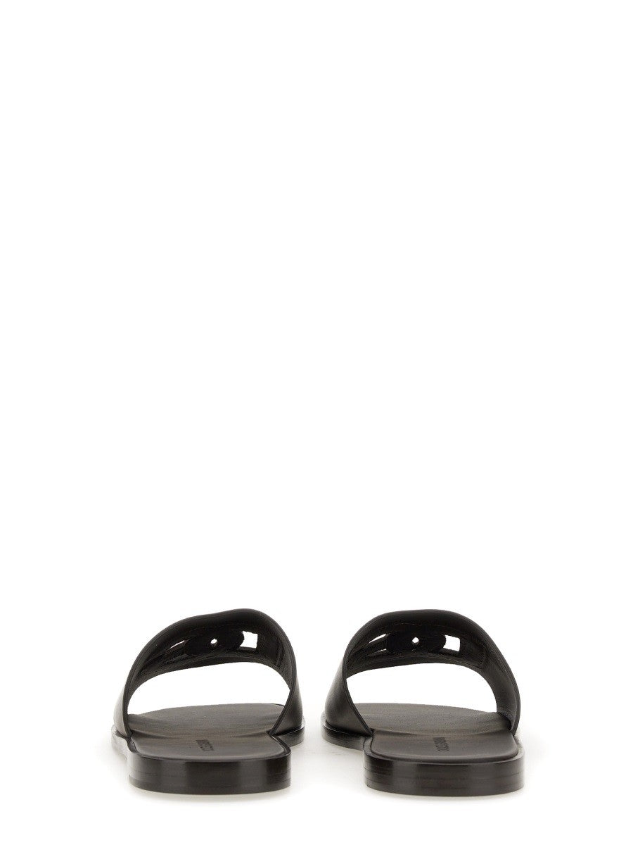 Dolce &amp; Gabbana - Sandal With Logo - Men’s Shoes