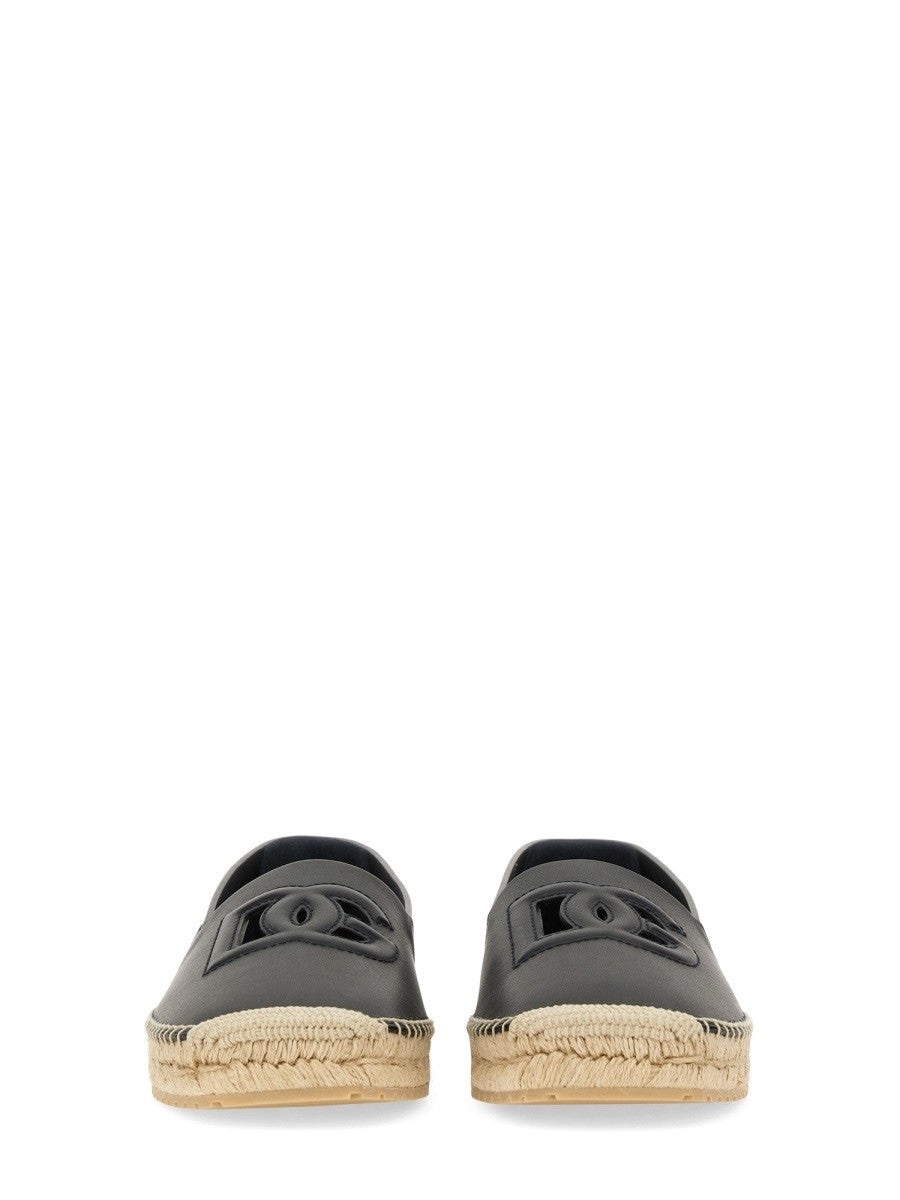 Dolce &amp; Gabbana - Espadrille With Logo - Men’s Shoes