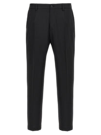 DOLCE &amp; GABBANA - DOLCE &amp; GABBANA - Logo embroidery pants - Men’s Pants