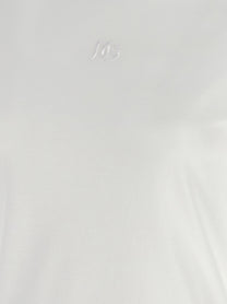 DOLCE &amp; GABBANA - DOLCE &amp; GABBANA - Logo embroidery t-shirt - Women’s Tops