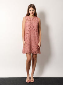 Dolce &amp; Gabbana - Dolce &amp; Gabbana A Line Dg Floral Lace Dress - Women’s Clothing