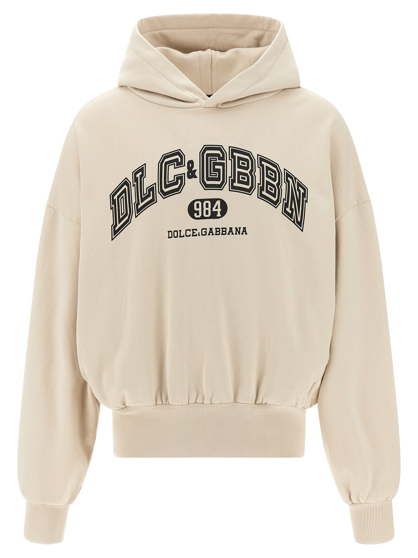 DOLCE &amp; GABBANA - DOLCE &amp; GABBANA - Logo print hoodie - Men’s Sweatshirts