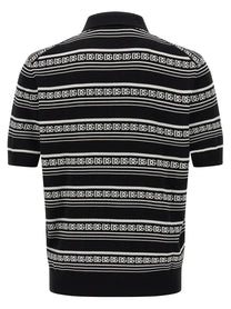 DOLCE &amp; GABBANA - DOLCE &amp; GABBANA - Knitted polo shirt - Men’s Tops