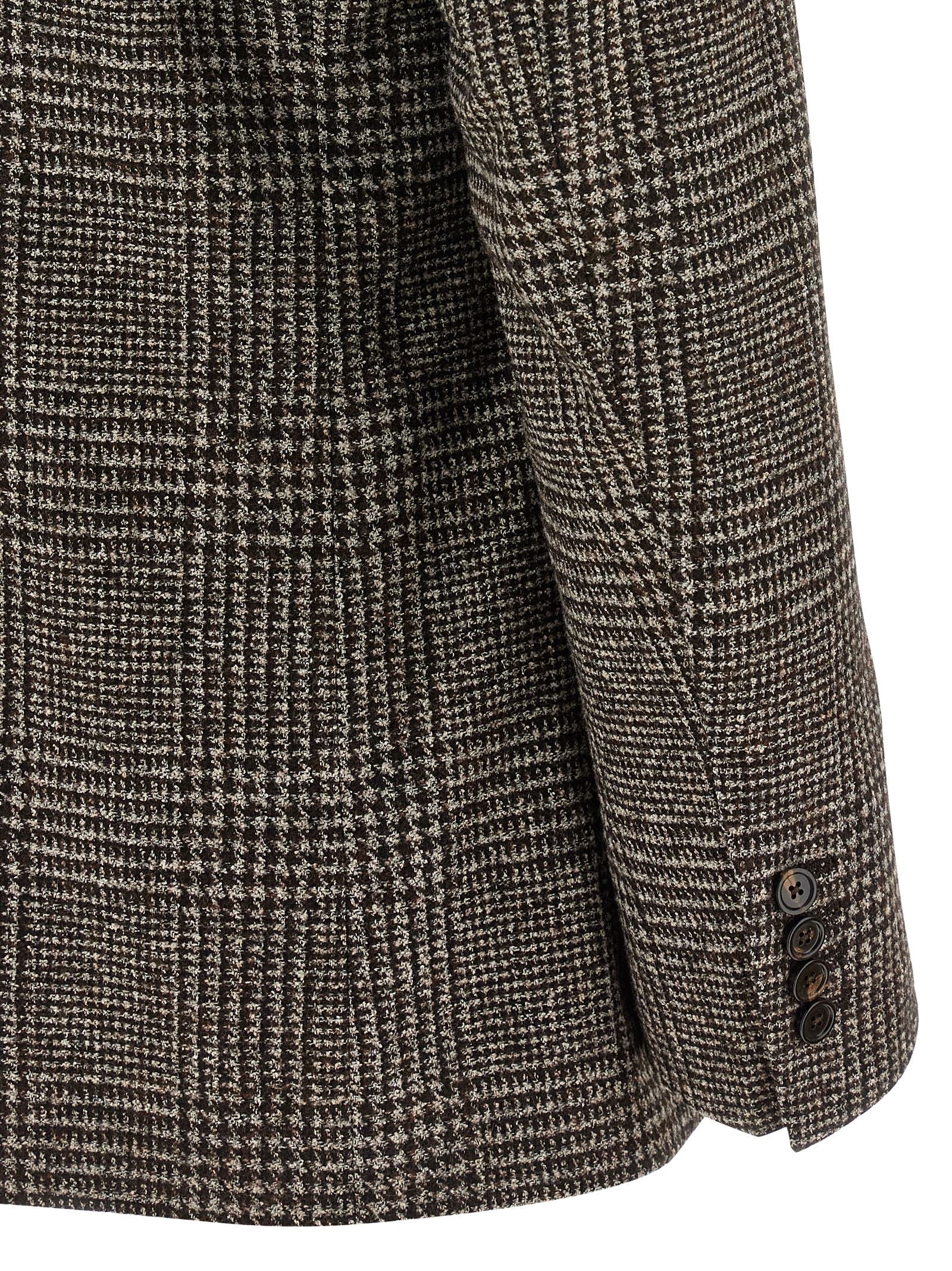 DOLCE &amp; GABBANA - DOLCE &amp; GABBANA - Prince of Wales Wool blazer - Men’s Clothing