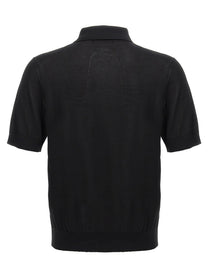 DOLCE &amp; GABBANA - DOLCE &amp; GABBANA - Knitted polo shirt - Men’s Tops
