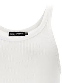 DOLCE &amp; GABBANA - DOLCE &amp; GABBANA - Ribbed tank top - Men’s Tops