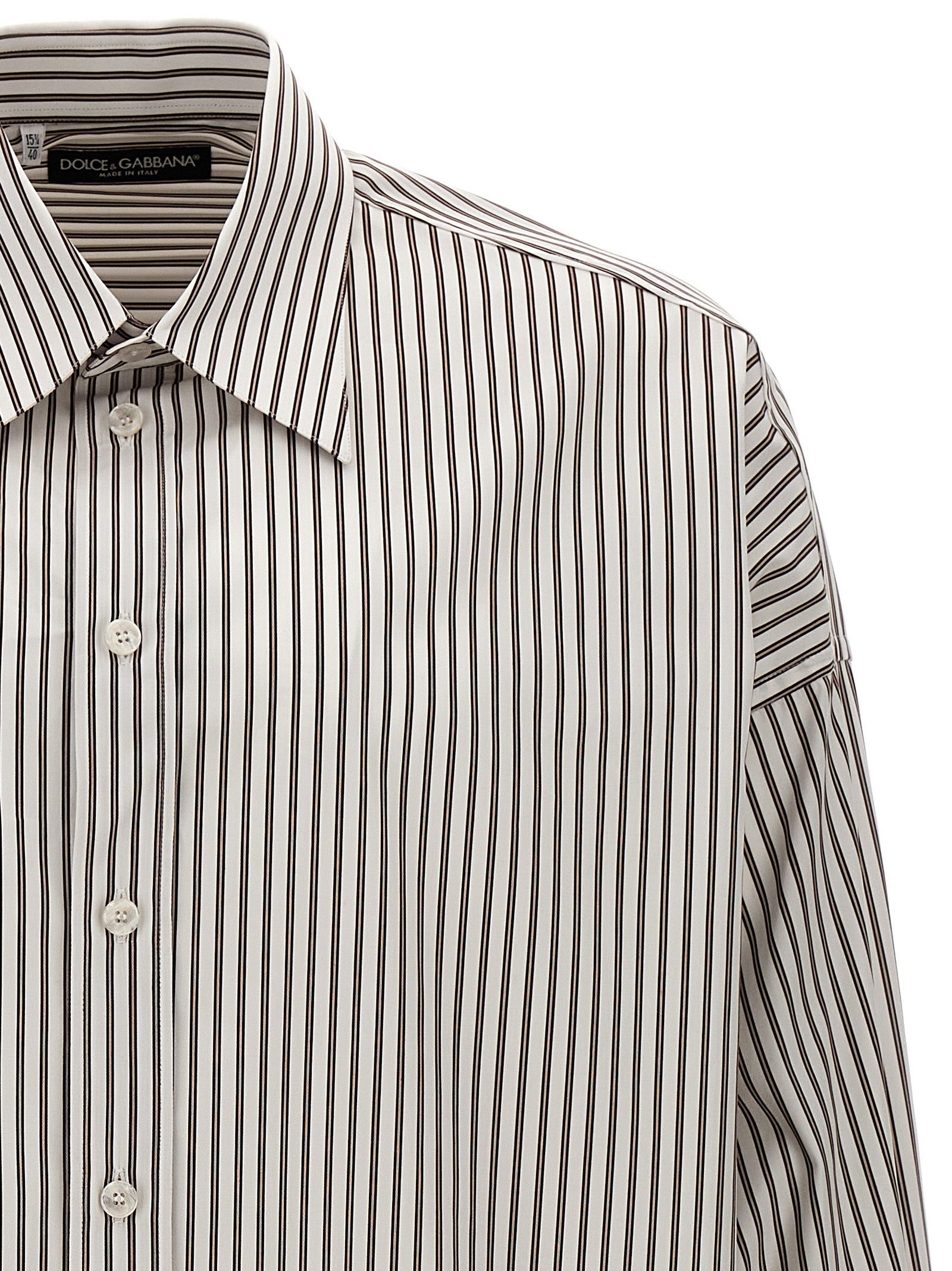 DOLCE &amp; GABBANA - DOLCE &amp; GABBANA - Striped shirt - Men’s Tops