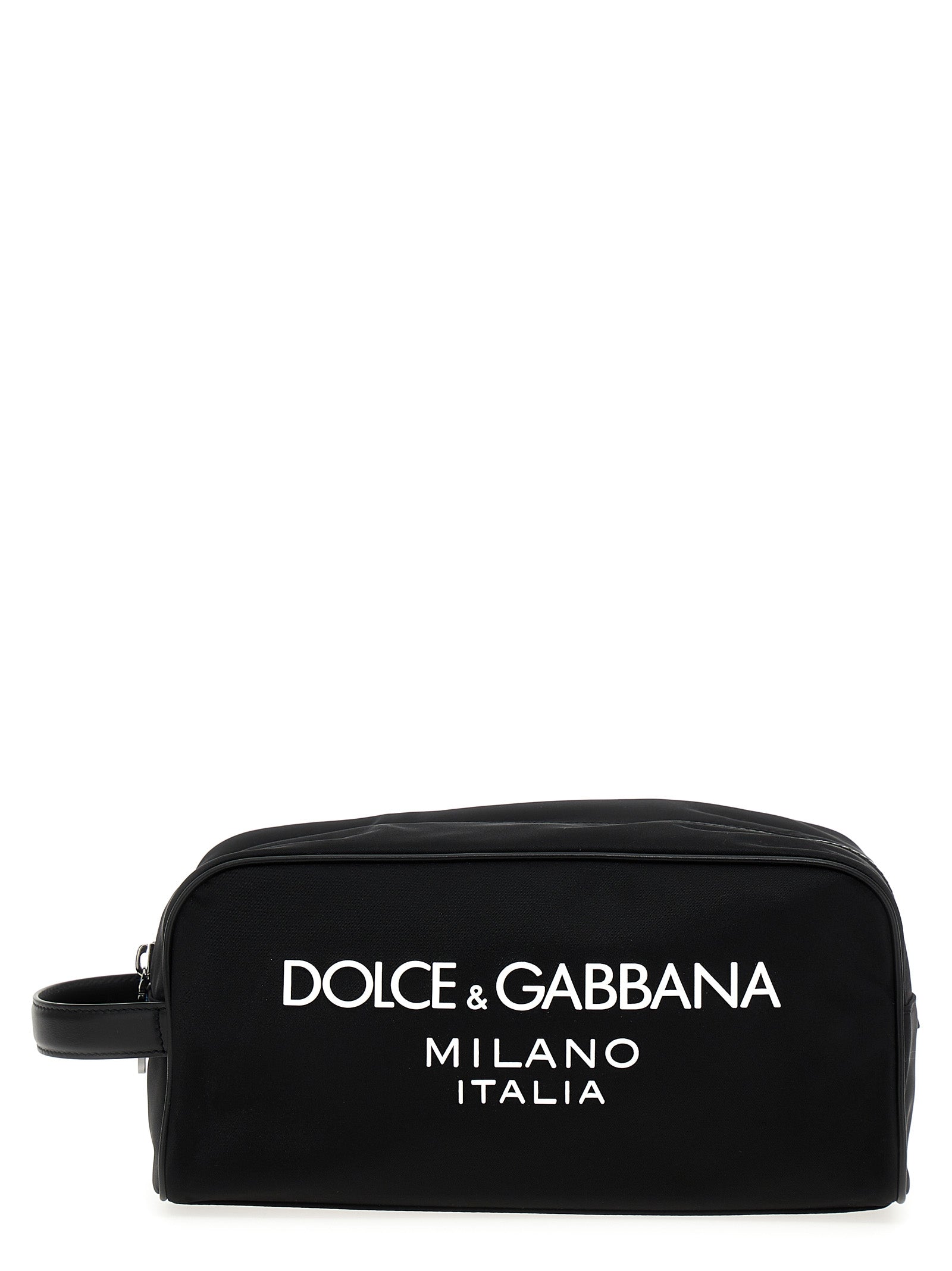 DOLCE &amp; GABBANA - DOLCE &amp; GABBANA - Logo make-up bag - Men’s Bags