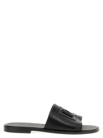 DOLCE &amp; GABBANA - DOLCE &amp; GABBANA - Logo slides - Men’s Shoes