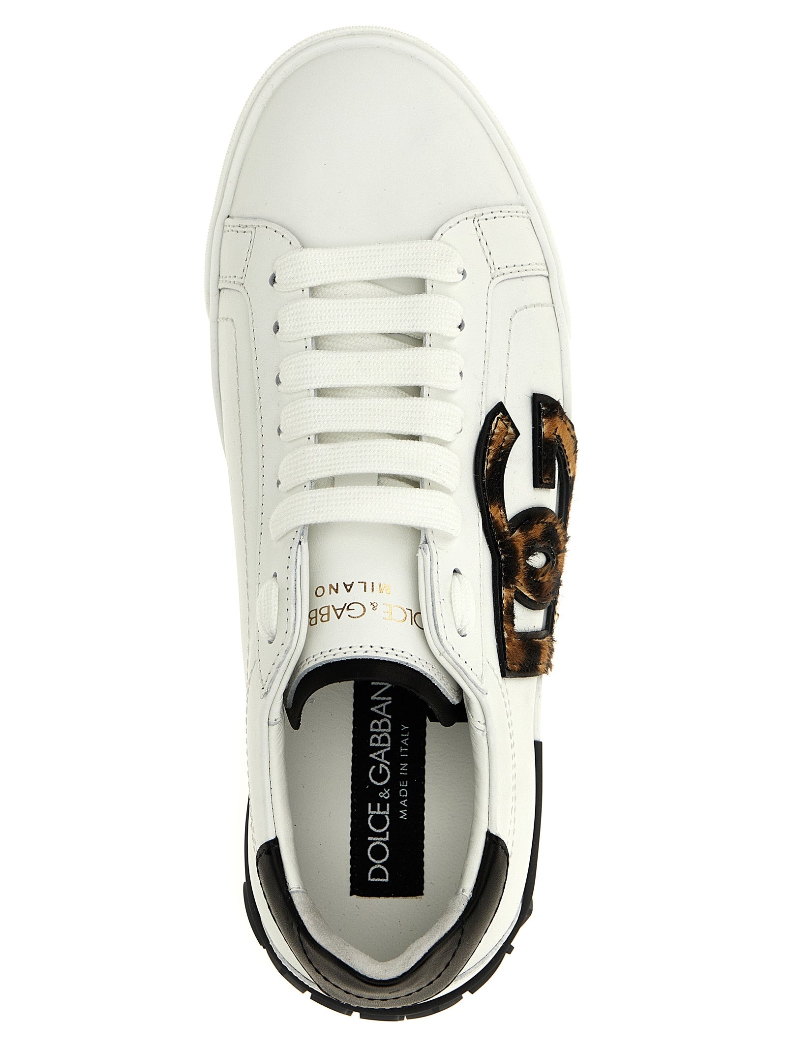 DOLCE &amp; GABBANA - DOLCE &amp; GABBANA - ’Portofino’ sneakers - Women’s Shoes
