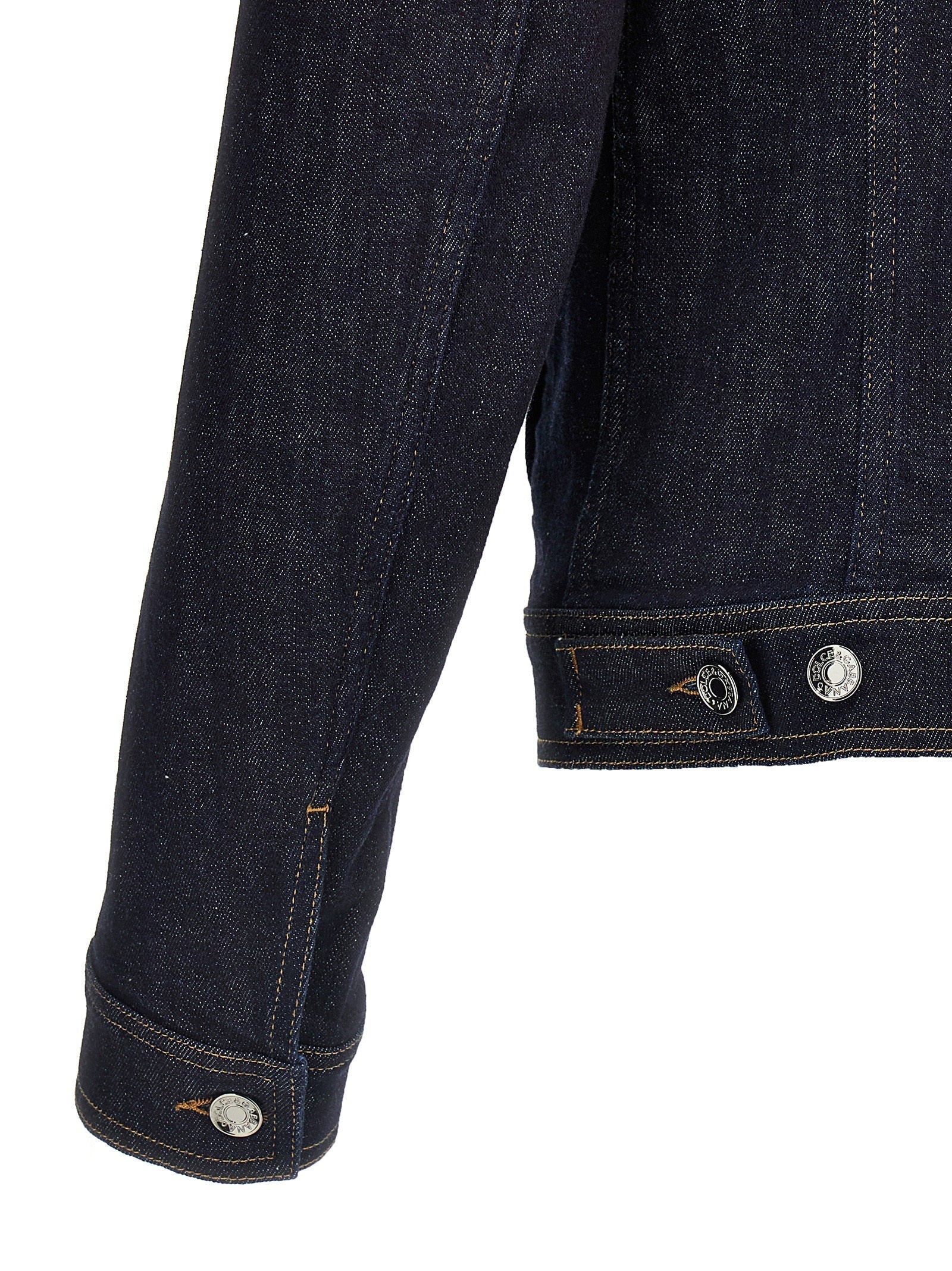 DOLCE &amp; GABBANA - DOLCE &amp; GABBANA - Logo denim jacket - Men’s Outerwear