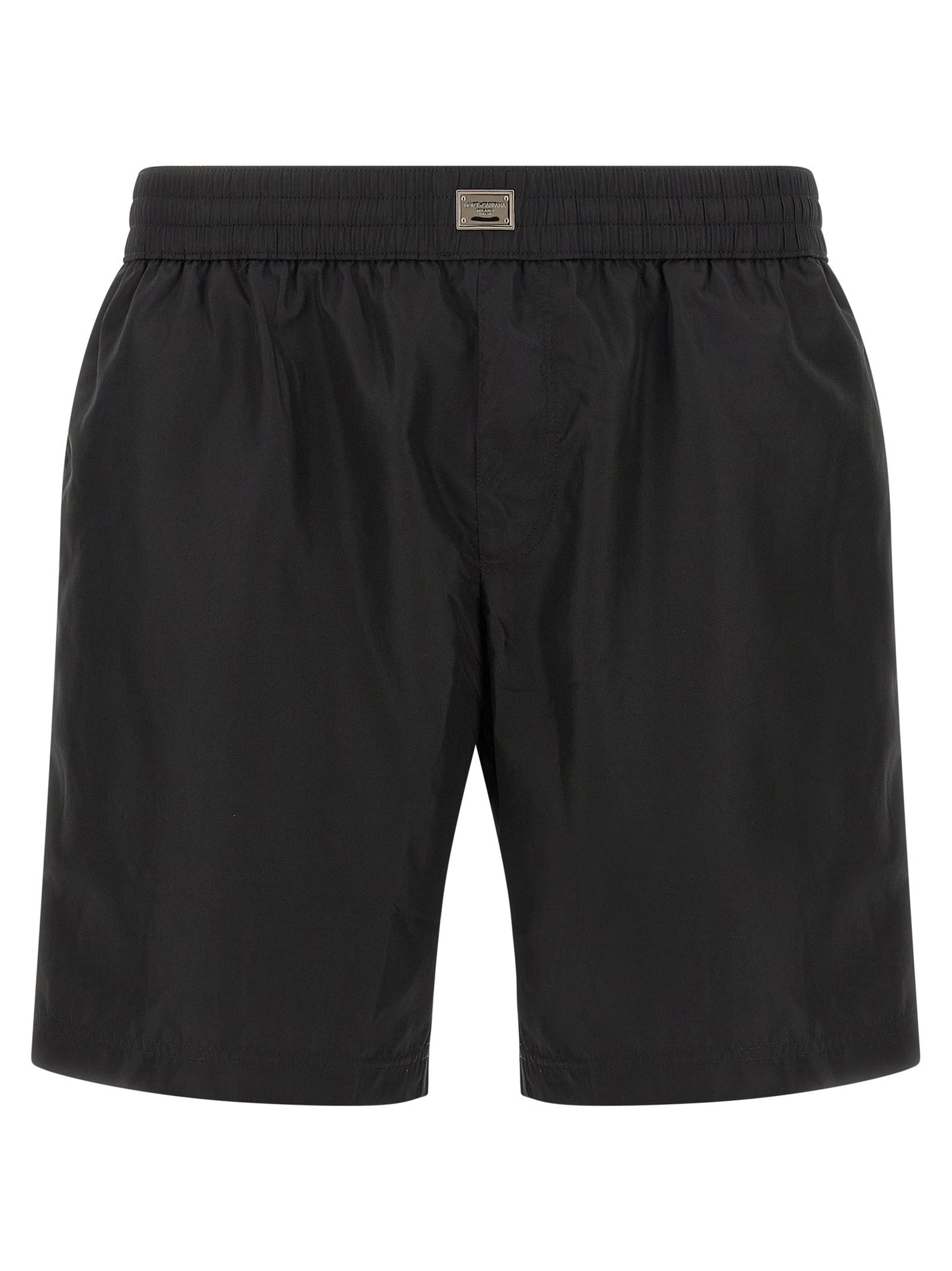 DOLCE &amp; GABBANA - DOLCE &amp; GABBANA - Logo plaque swimsuit - Men’s Clothing