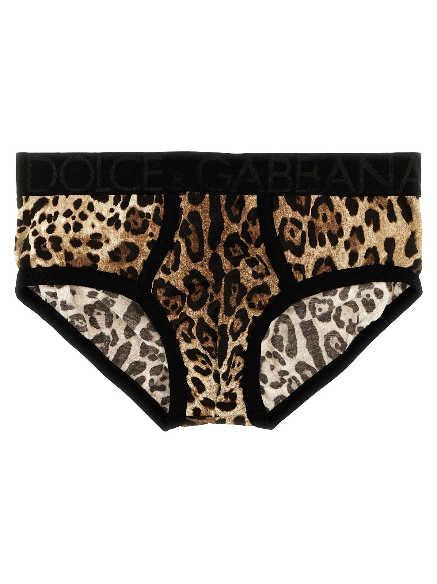 DOLCE &amp; GABBANA - DOLCE &amp; GABBANA - Animal print brief - Men’s Clothing
