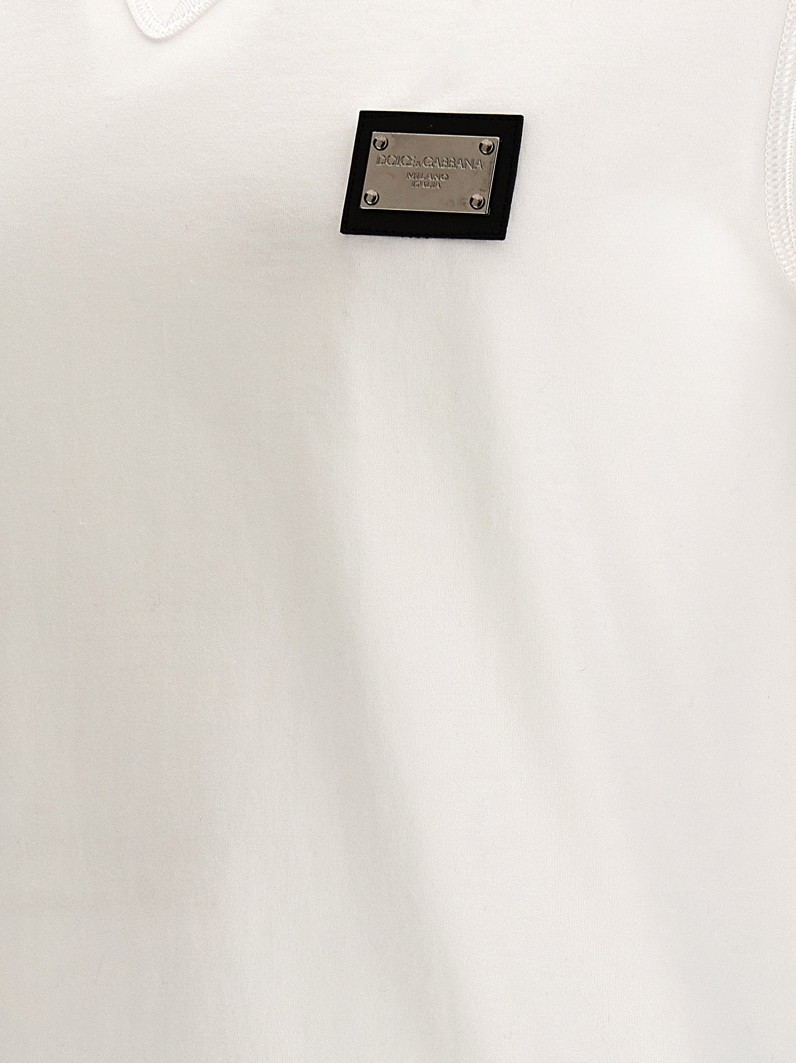 DOLCE &amp; GABBANA - DOLCE &amp; GABBANA - Logo T-shirt - Men’s Tops