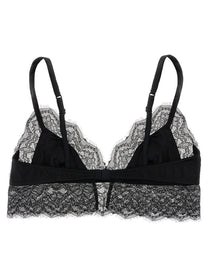 DOLCE &amp; GABBANA - DOLCE &amp; GABBANA - Lace satin bra - Women’s Clothing