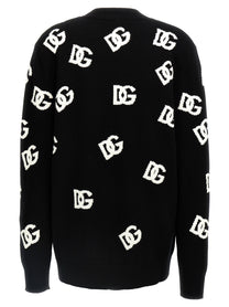 DOLCE &amp; GABBANA - DOLCE &amp; GABBANA - Jacquard logo cardigan - Women’s Knitwear