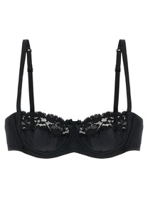 DOLCE &amp; GABBANA - DOLCE &amp; GABBANA - Bra in silk and lace - Women’s Clothing