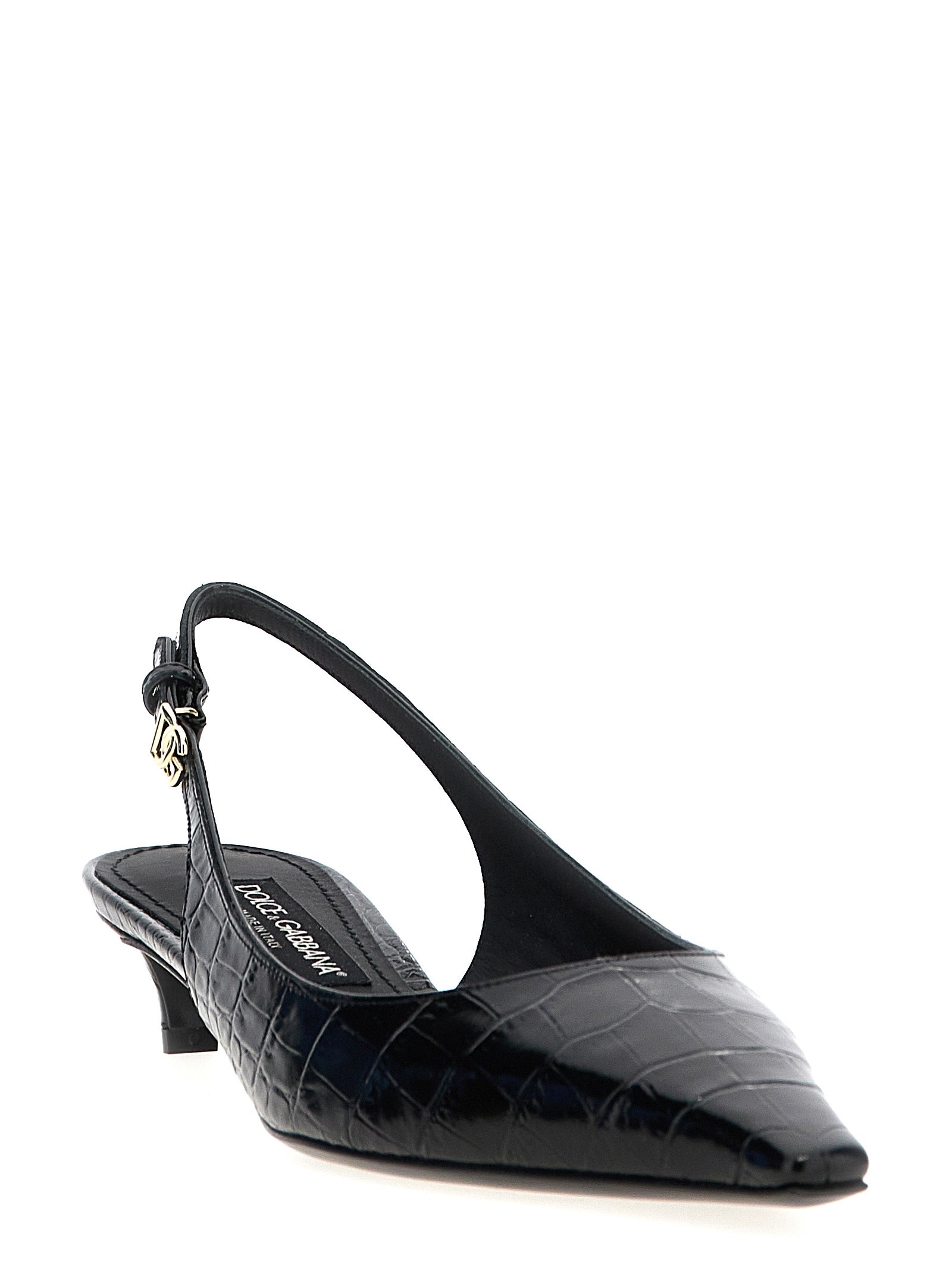 DOLCE &amp; GABBANA - DOLCE &amp; GABBANA - ’Mun’ slingback - Women’s Shoes