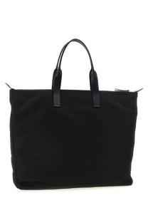 DOLCE &amp; GABBANA - DOLCE &amp; GABBANA - Big logo patch shopping bag - Men’s Bags