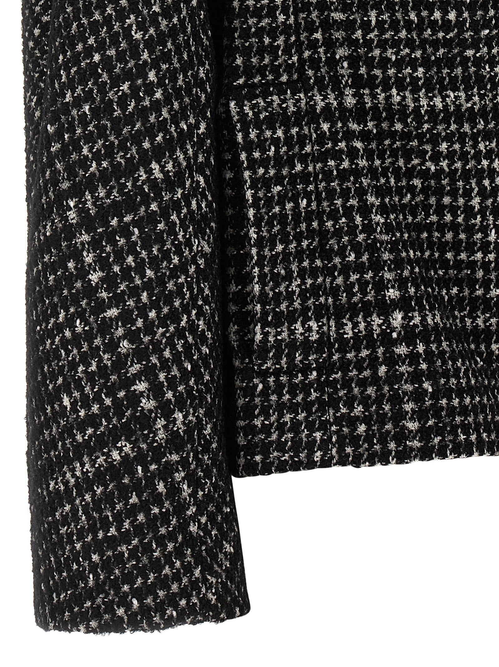 DOLCE &amp; GABBANA - DOLCE &amp; GABBANA - Houndstooth coat - Women’s Outerwear