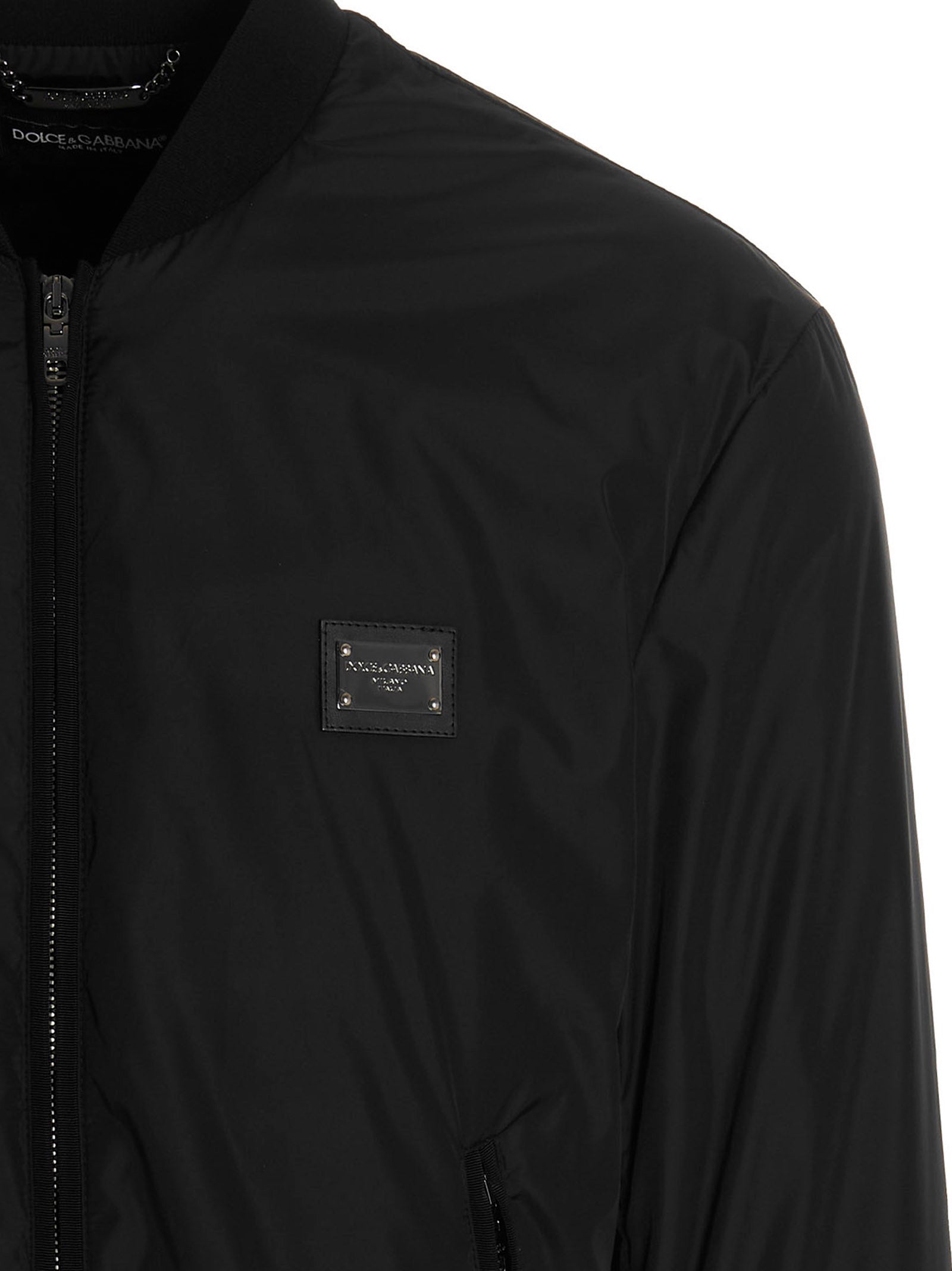 DOLCE &amp; GABBANA - DOLCE &amp; GABBANA - Bomber ’DG Essential’ - Men’s Outerwear