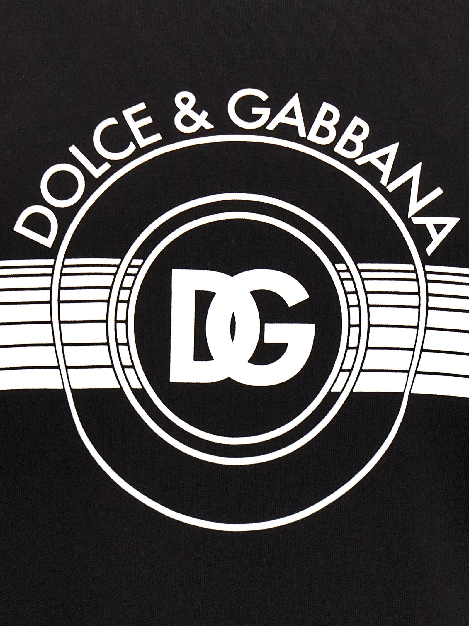 DOLCE &amp; GABBANA - DOLCE &amp; GABBANA - Logo print sweatshirt - Men’s Sweatshirts