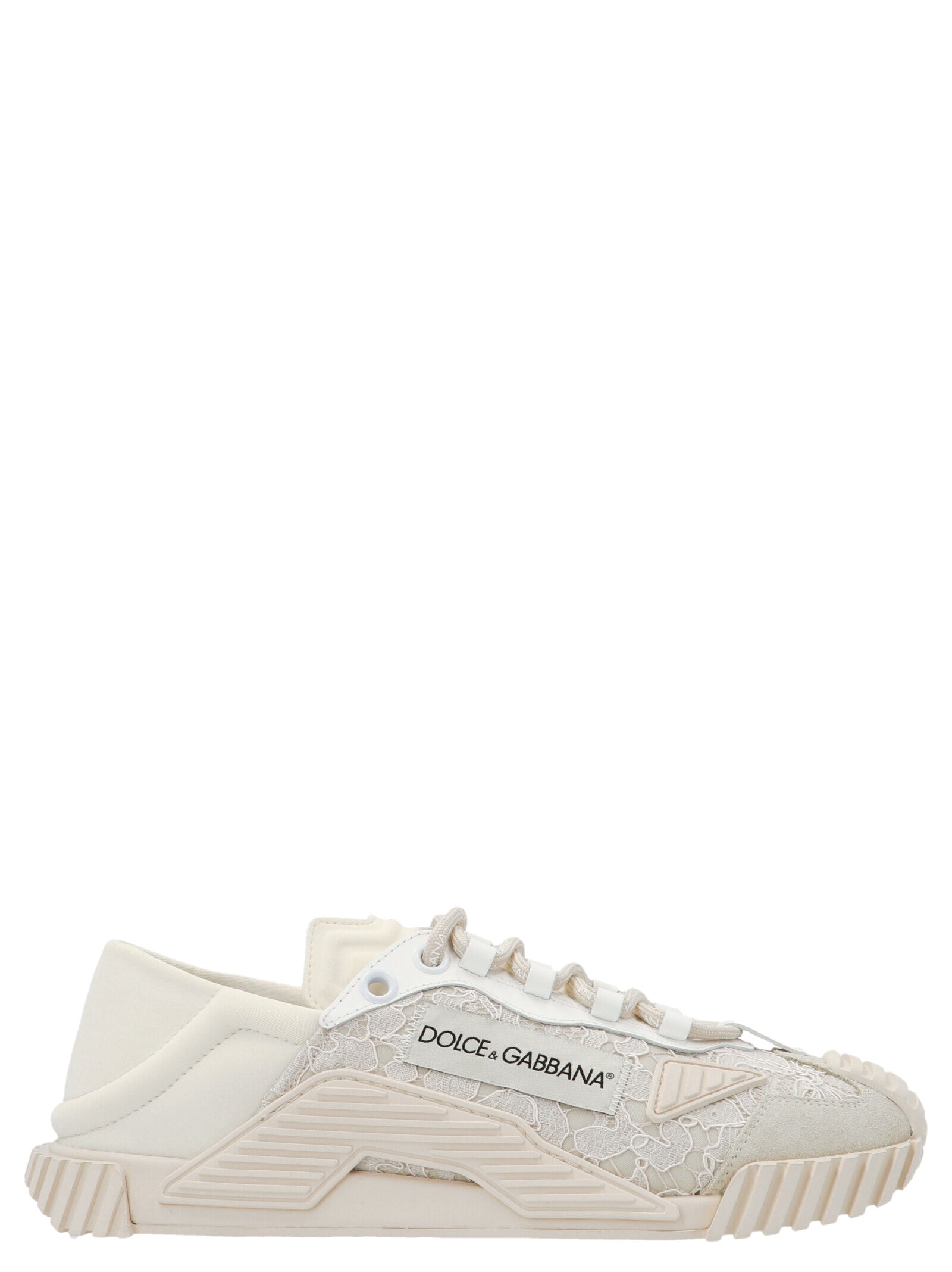 DOLCE &amp; GABBANA - DOLCE &amp; GABBANA - Lace sneakers - Women’s Shoes