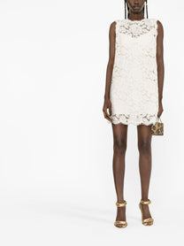 Dolce &amp; Gabbana Dolce &amp; Gabbana Sleeveless Lace Mini Dress Women’s Clothing