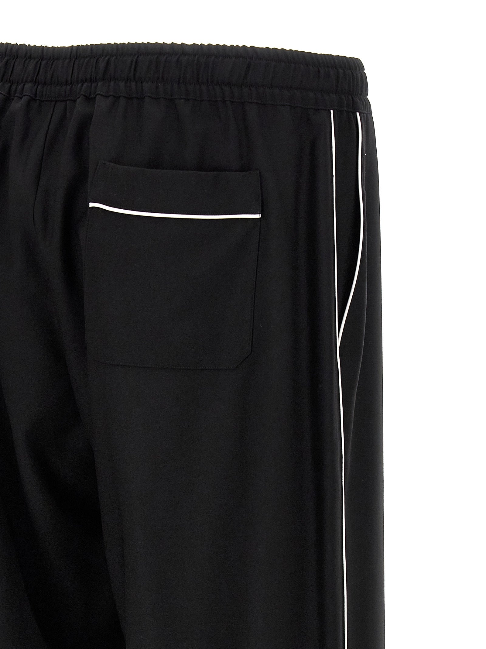 DOLCE &amp; GABBANA - DOLCE &amp; GABBANA - Contrast piping pants - Men’s Pants