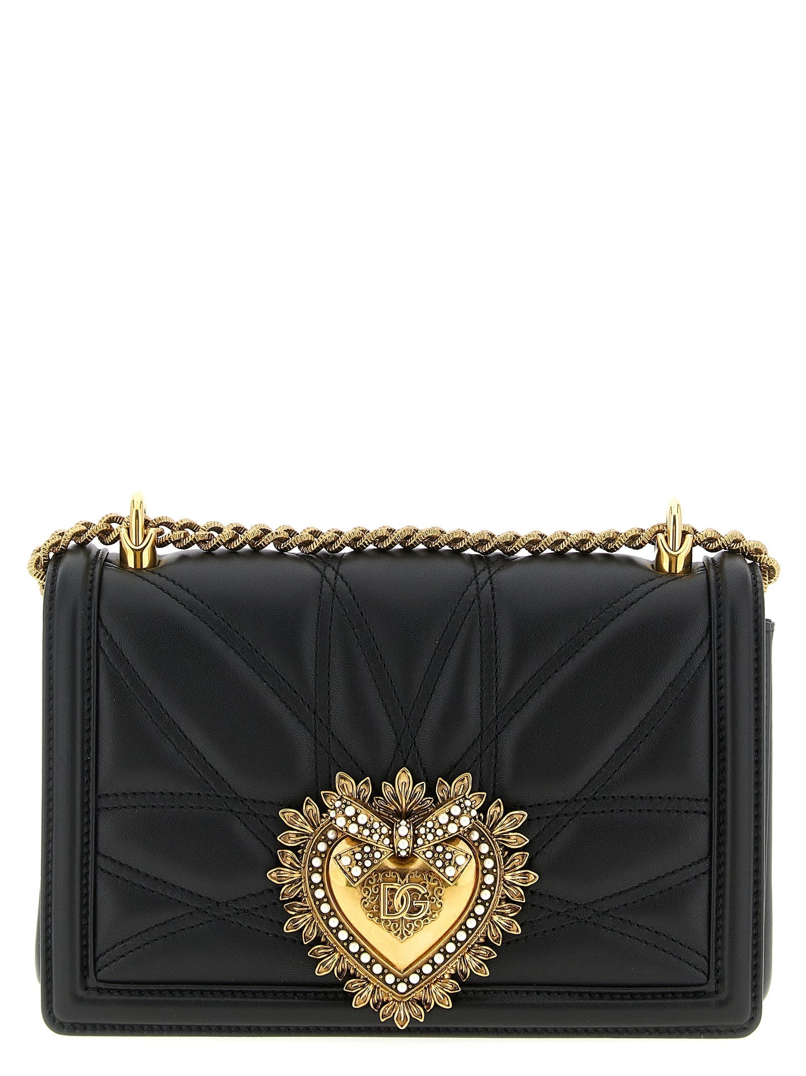 DOLCE &amp; GABBANA - DOLCE &amp; GABBANA - ’Devotion’ medium shoulder bag - Women’s Bags